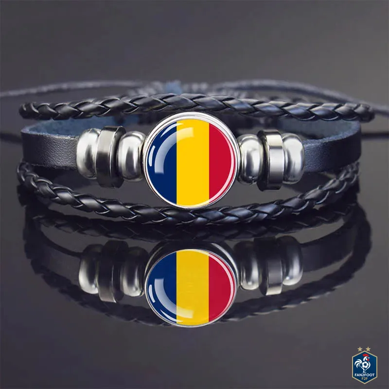 Bracelet en Cuir CAN 2025 foot-Fan2Foot