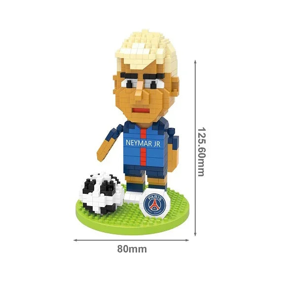 Jeu de Construction en Blocs type Lego - Joueurs foot-Fan2Foot