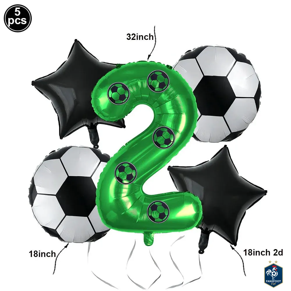 Kit de décoration anniversaire foot-Fan2Foot