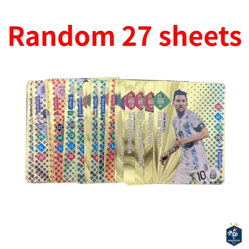 Carte Collector Football Star Or / Argent foot-Fan2Foot