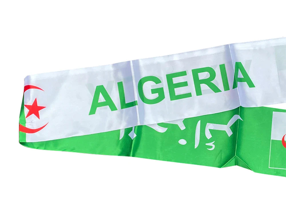 Écharpe Drapeau Algérie foot-Fan2Foot