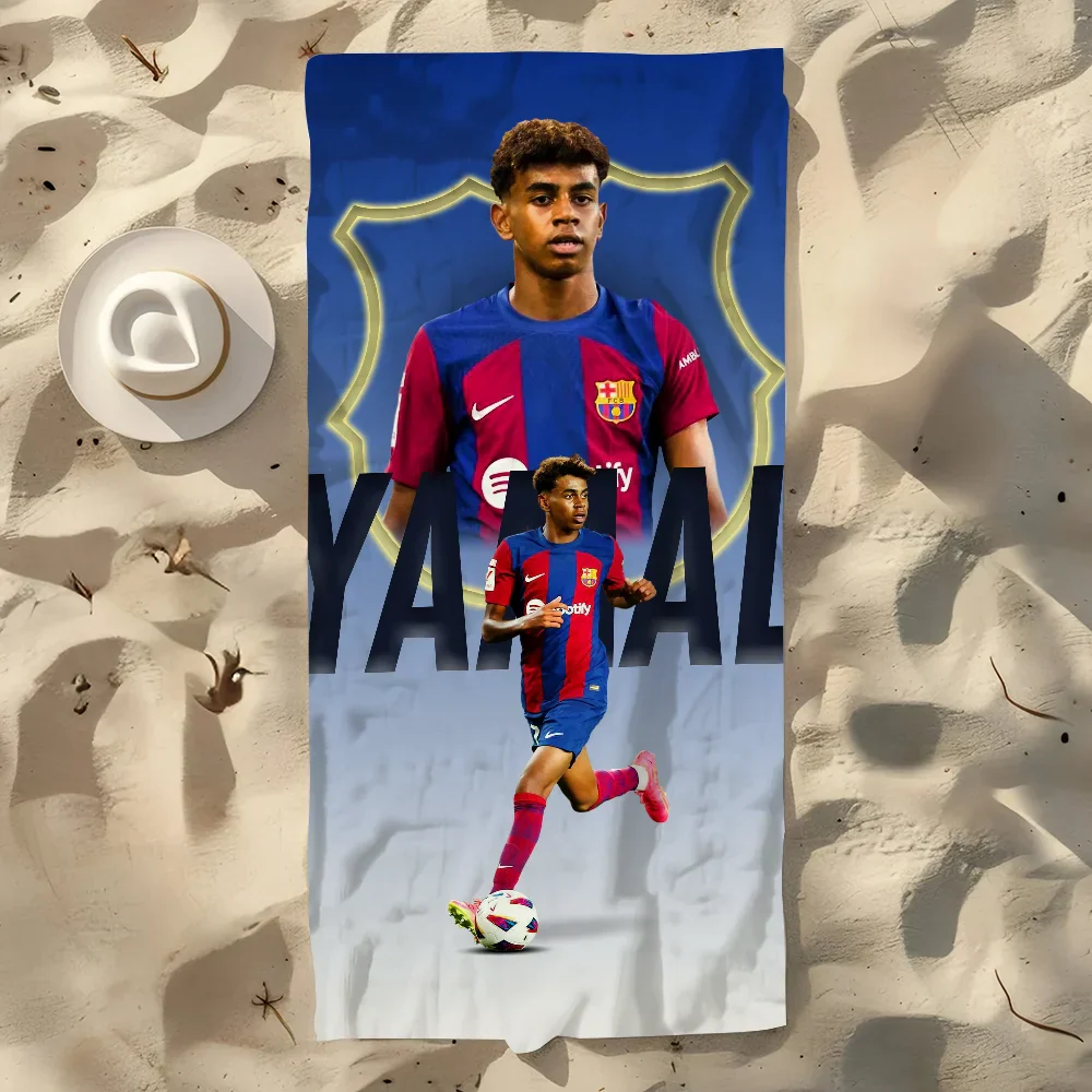 Serviette Plage Lamine Yamal foot-Fan2Foot