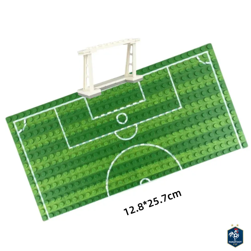 Terrain de Football en Mini Blocs type LEGO foot-Fan2Foot