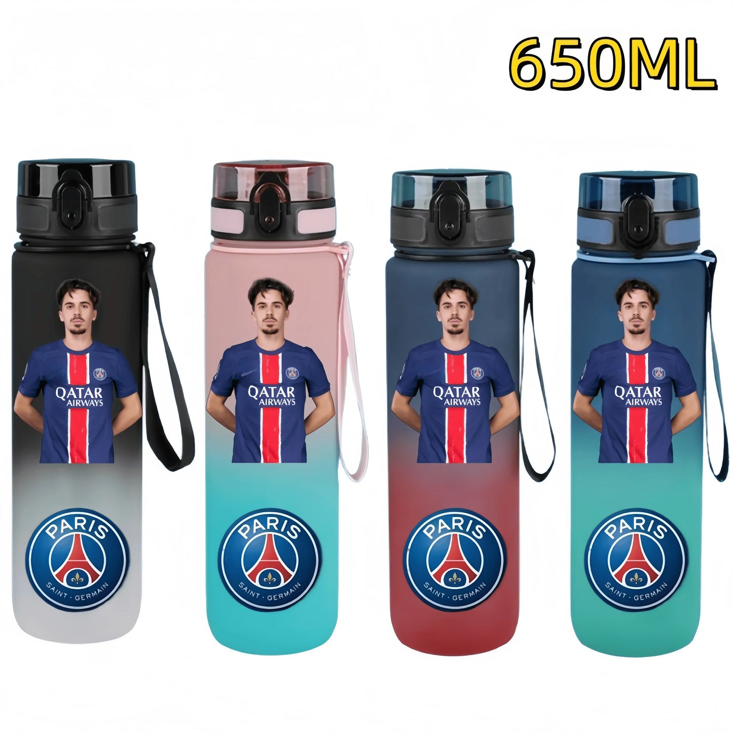 Gourde Joueur PSG-Fan2Foot