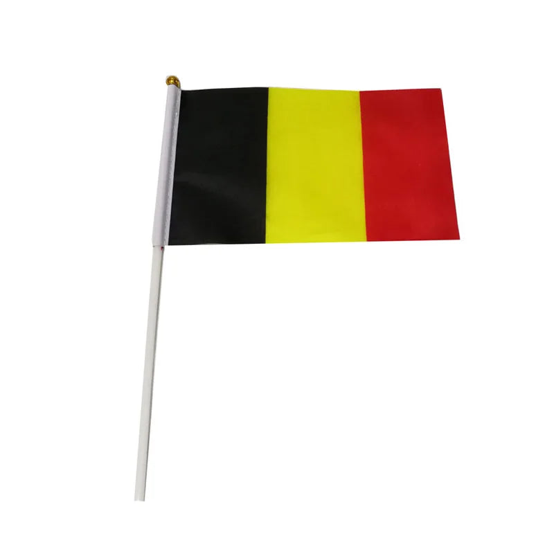 10 Drapeaux Belgique foot-Fan2Foot