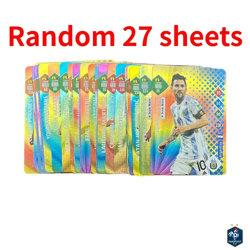 Carte Collector Football Star Or / Argent foot-Fan2Foot