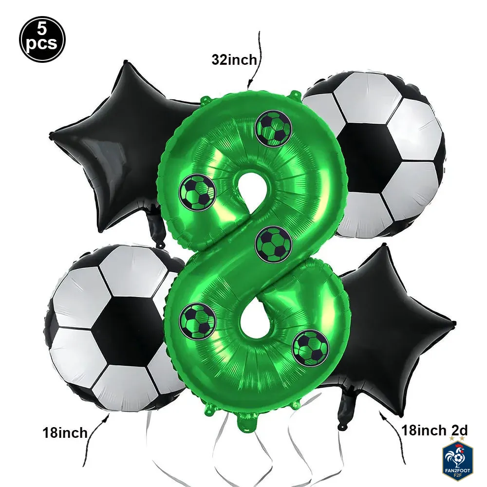 Kit de décoration anniversaire foot-Fan2Foot