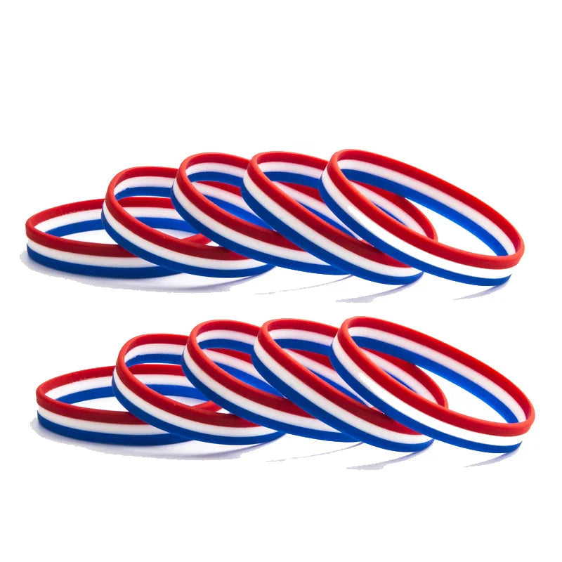 Bracelet en Silicone Drapeau foot-Fan2Foot