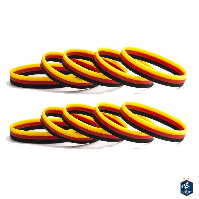 Bracelet en Silicone Drapeau foot-Fan2Foot