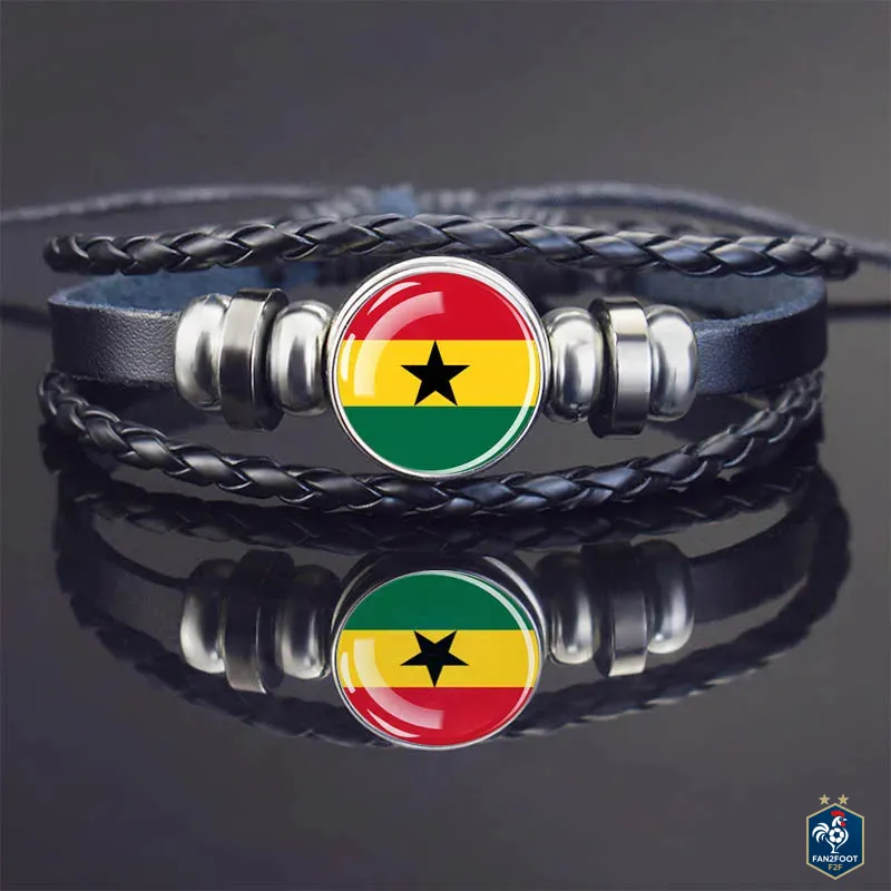 Bracelet en Cuir CAN 2025 foot-Fan2Foot