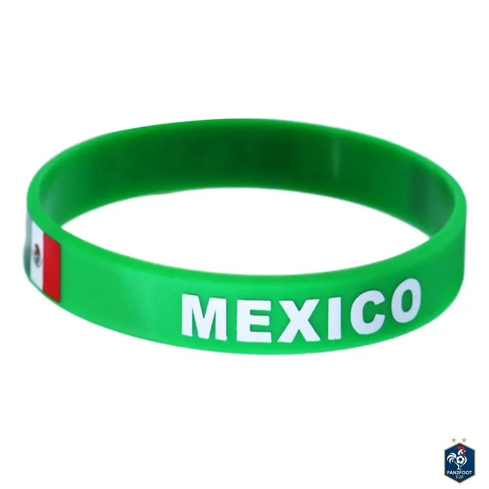 Bracelet Sportif en Silicone Pays foot-Fan2Foot