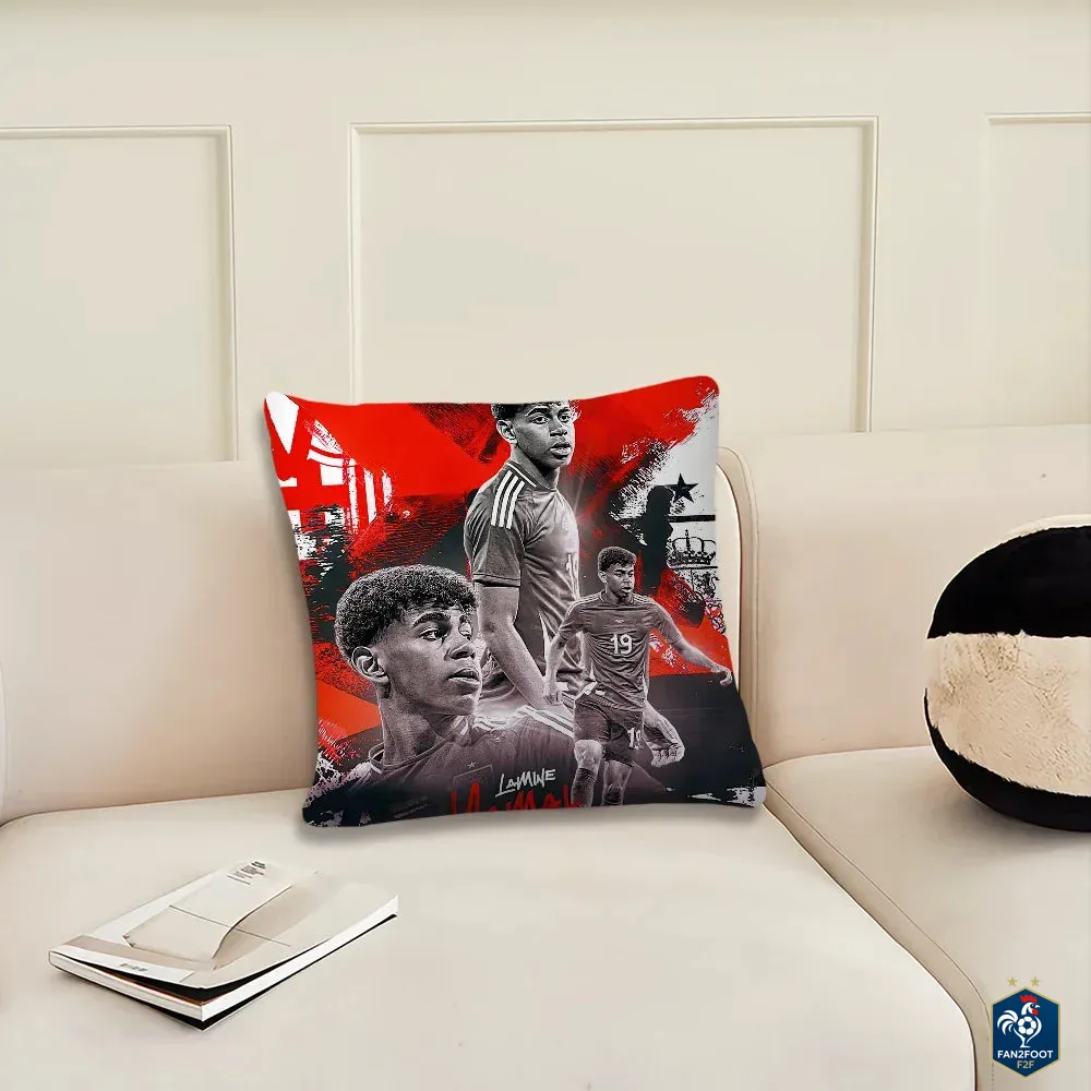 Housse de Coussin Lamine Yamal foot-Fan2Foot