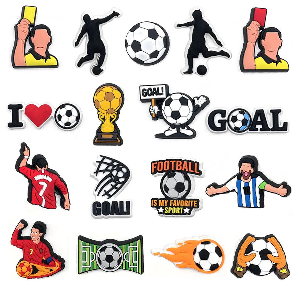 Charms Football pour Crocs foot-Fan2Foot