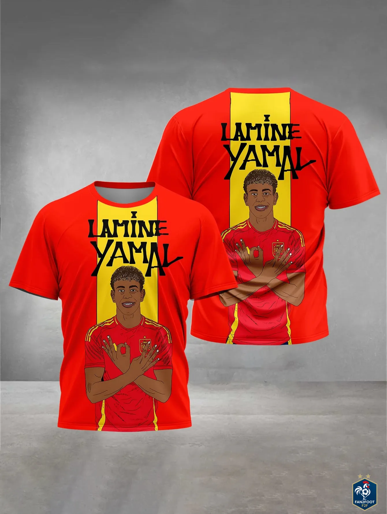 T-shirt Enfant Lamine Yamal foot-Fan2Foot