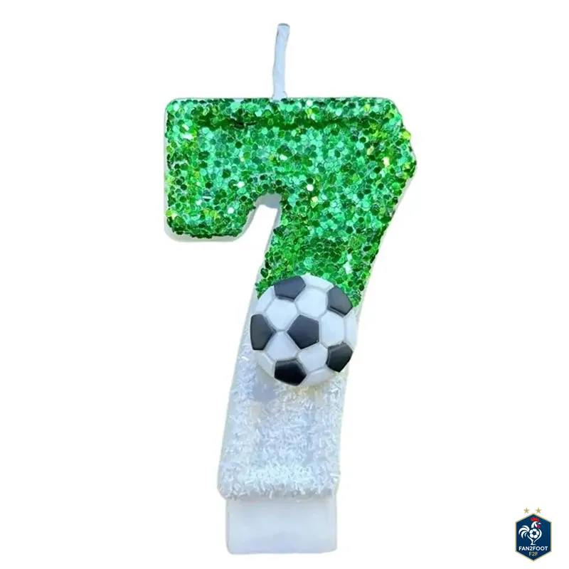 Bougie Chiffre – Décoration Anniversaire foot-Fan2Foot