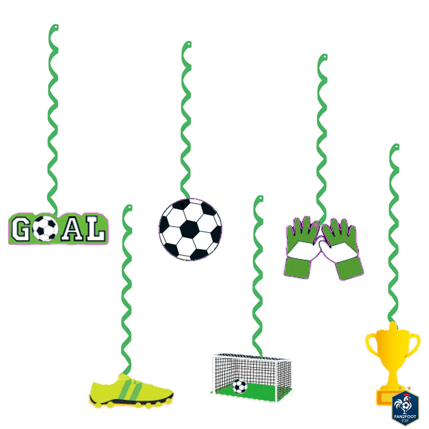 Kit de décoration anniversaire foot-Fan2Foot