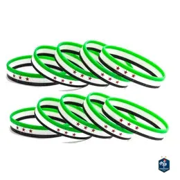 Bracelet en Silicone Drapeau foot-Fan2Foot