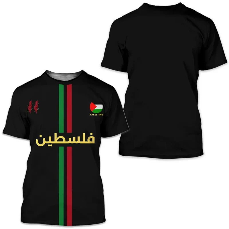 T-shirt 3D Palestine-Fan2Foot