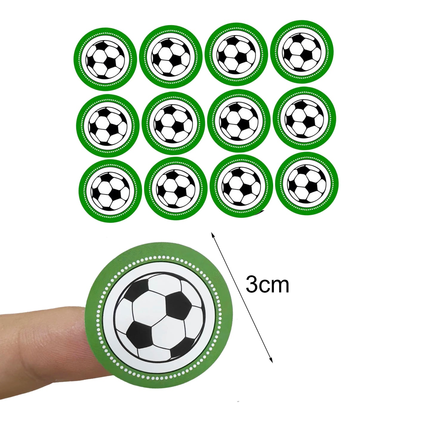 120 Autocollants Football Anniversaire foot-Fan2Foot