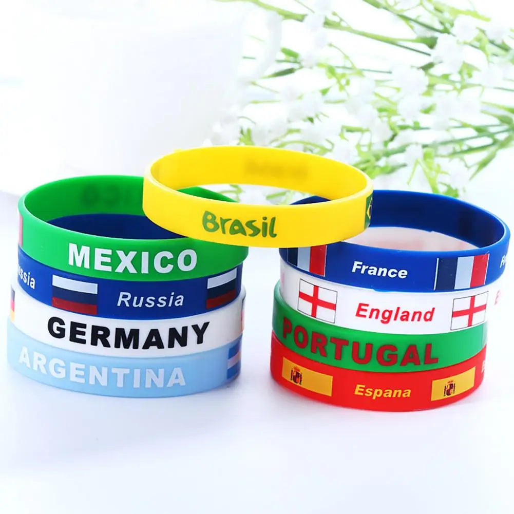 Bracelet Sportif en Silicone Pays foot-Fan2Foot