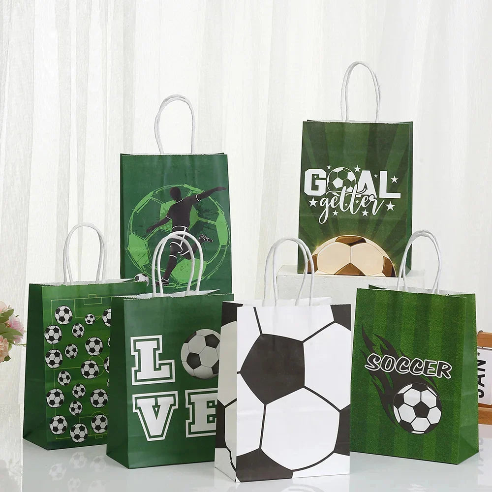 Lot de 10 Sacs Anniversaire foot-Fan2Foot