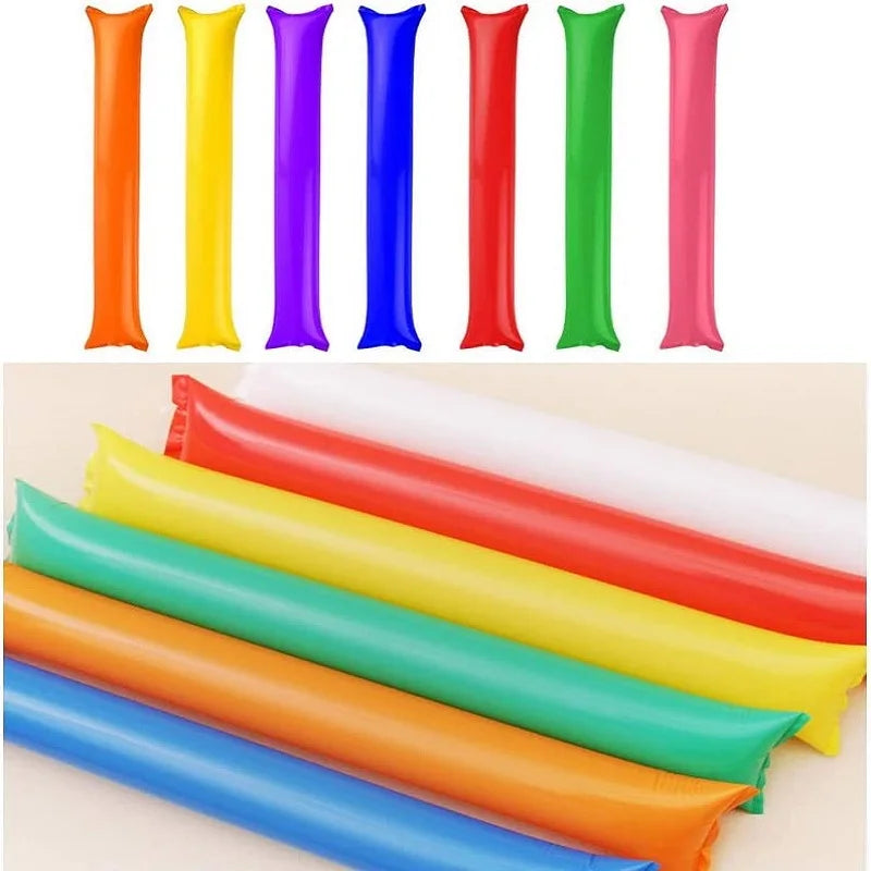 Lot de 24 Clappers / Bâtons Gonflables Bruyants foot-Fan2Foot