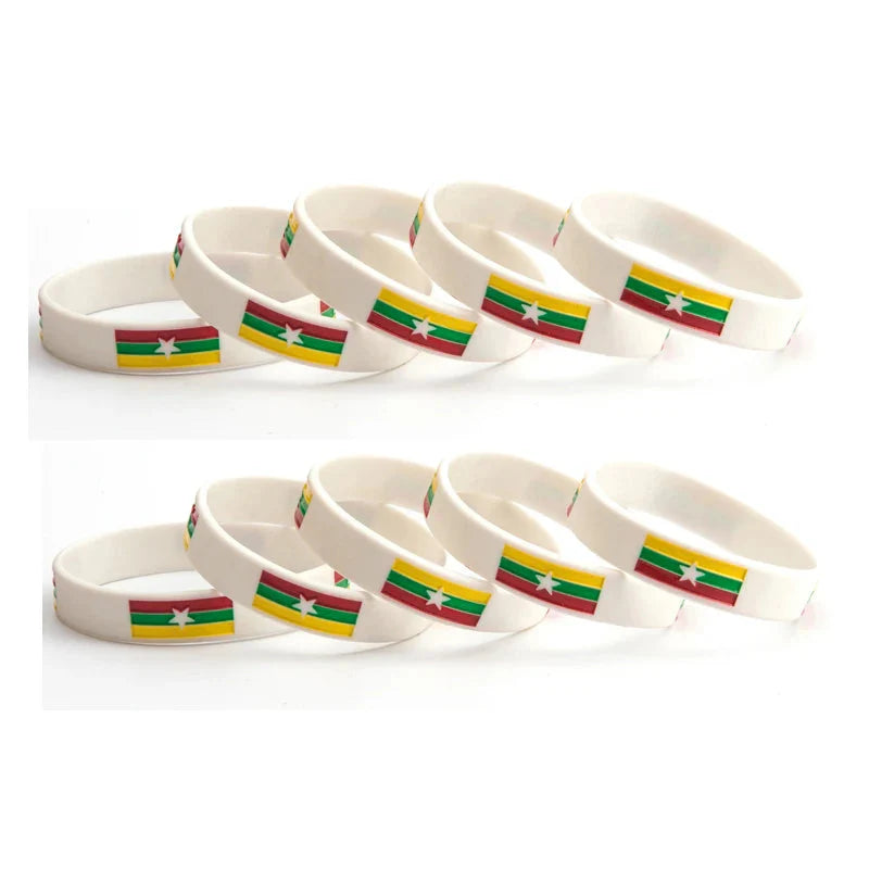 Bracelet en Silicone Drapeau foot-Fan2Foot