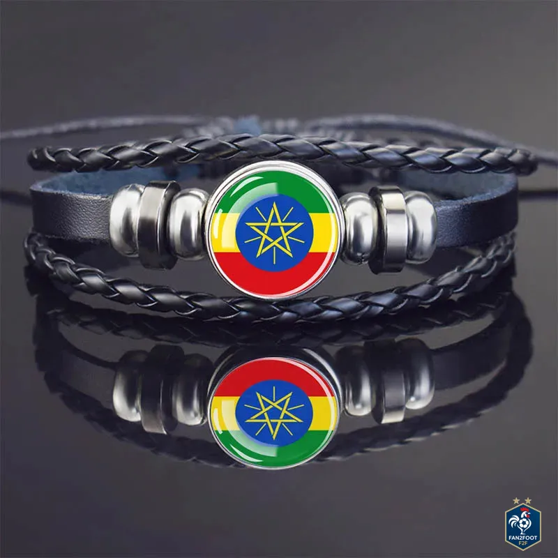 Bracelet en Cuir CAN 2025 foot-Fan2Foot