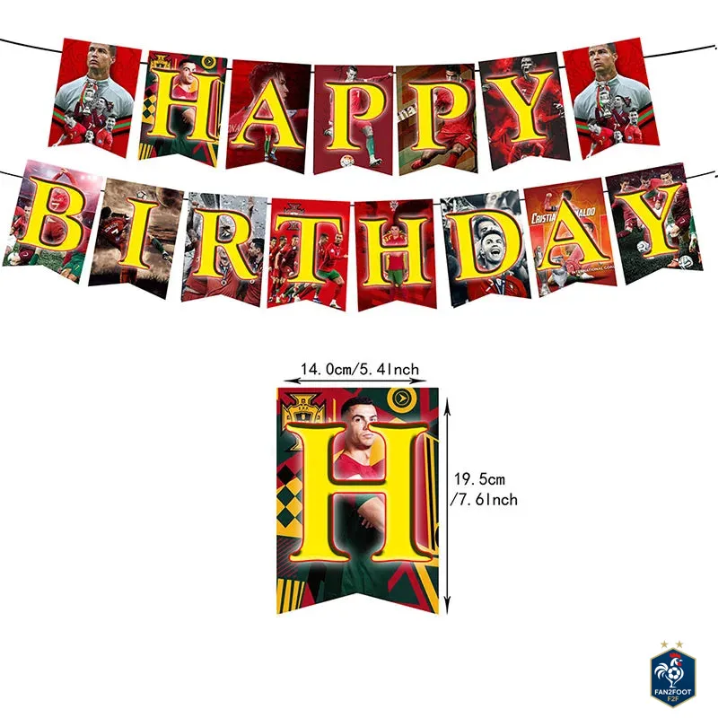 Kit Décoration Cristiano Ronaldo foot-Fan2Foot