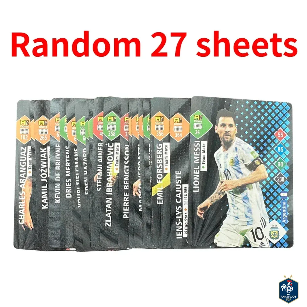 Carte Collector Football Star Or / Argent foot-Fan2Foot
