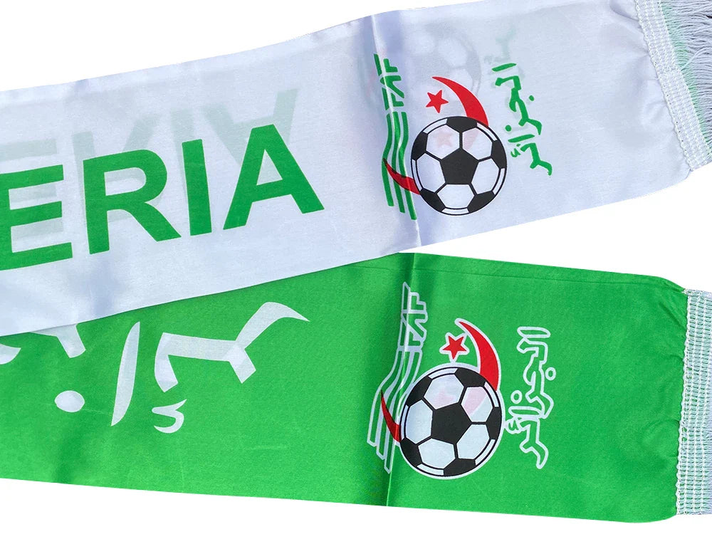 Écharpe Drapeau Algérie foot-Fan2Foot