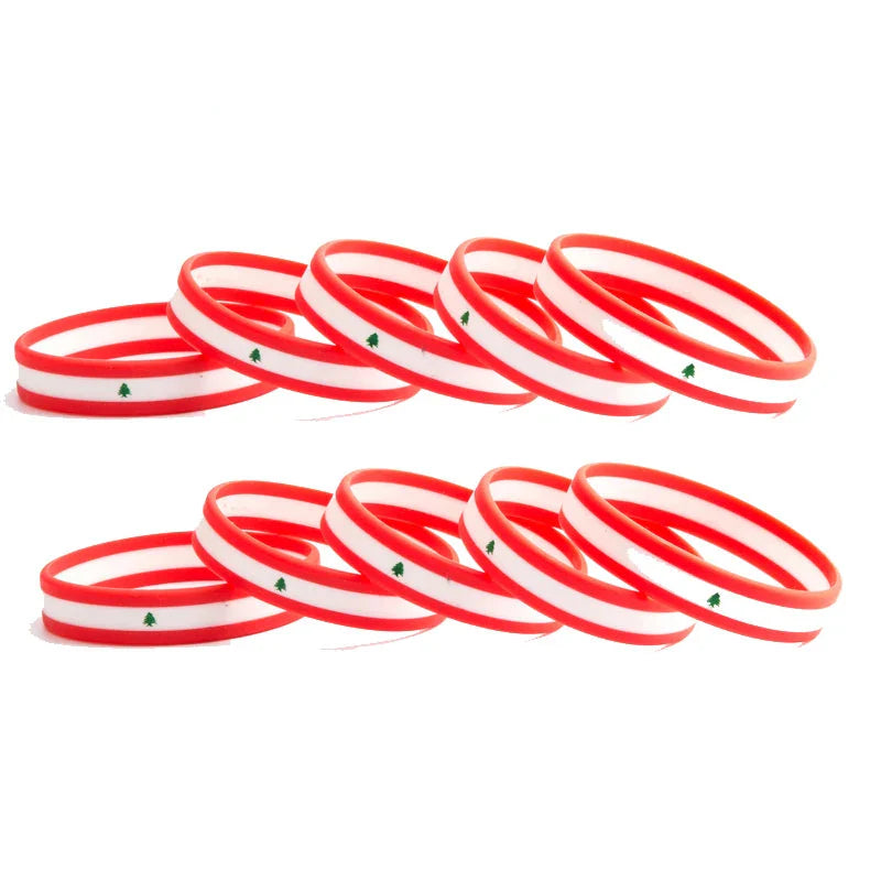 Bracelet en Silicone Drapeau foot-Fan2Foot
