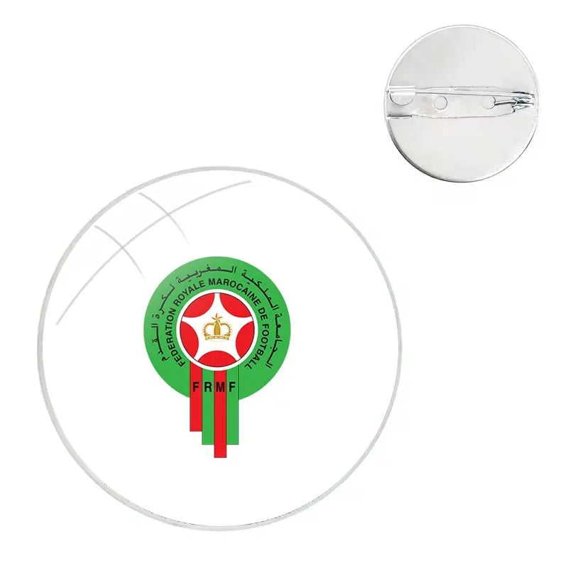 Broche Ronde CAN 2025 Pays foot-Fan2Foot