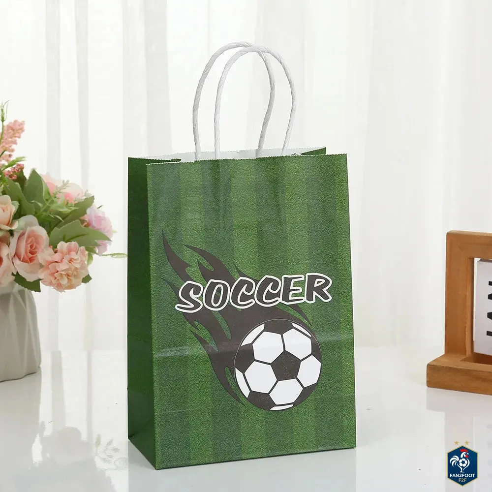 Lot de 10 Sacs Anniversaire foot-Fan2Foot