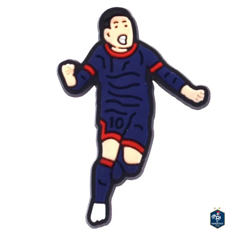 Charm Football pour Crocs Messi, Cristiano Ronaldo, Neymar foot-Fan2Foot