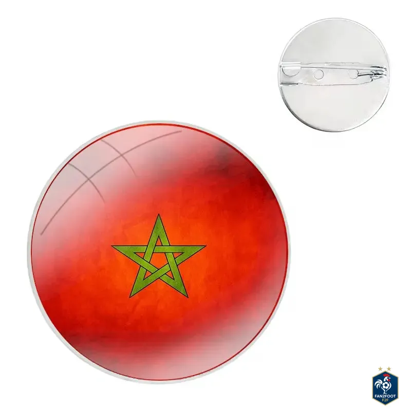 Broche Ronde CAN 2025 Pays foot-Fan2Foot