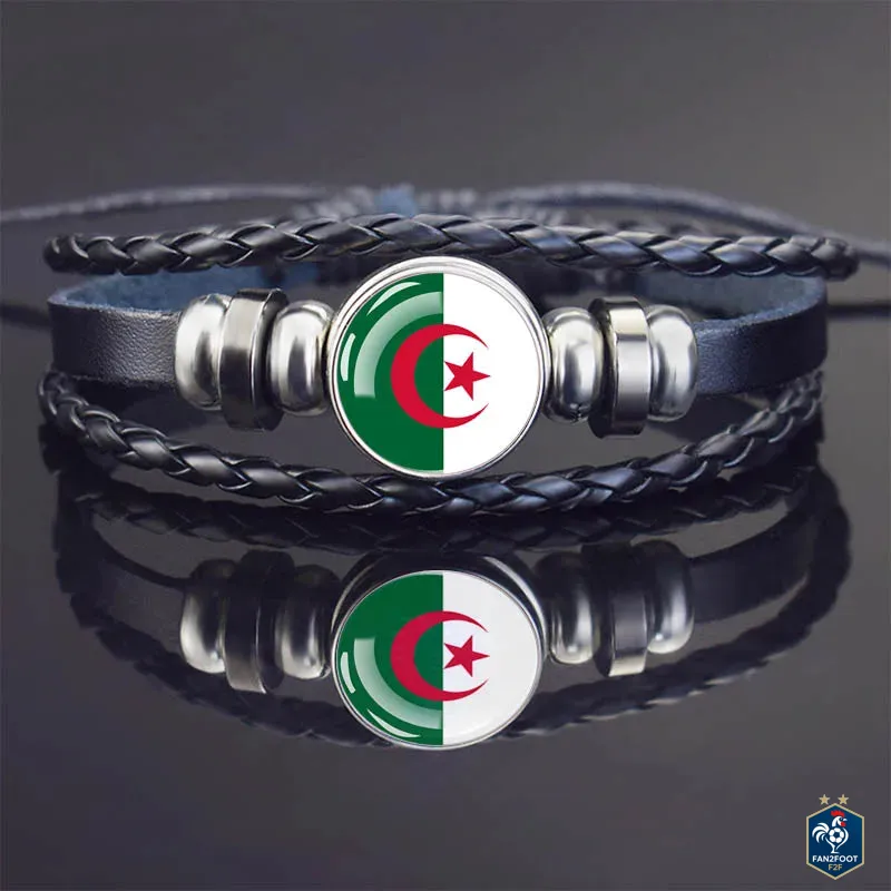 Bracelet en Cuir CAN 2025 foot-Fan2Foot