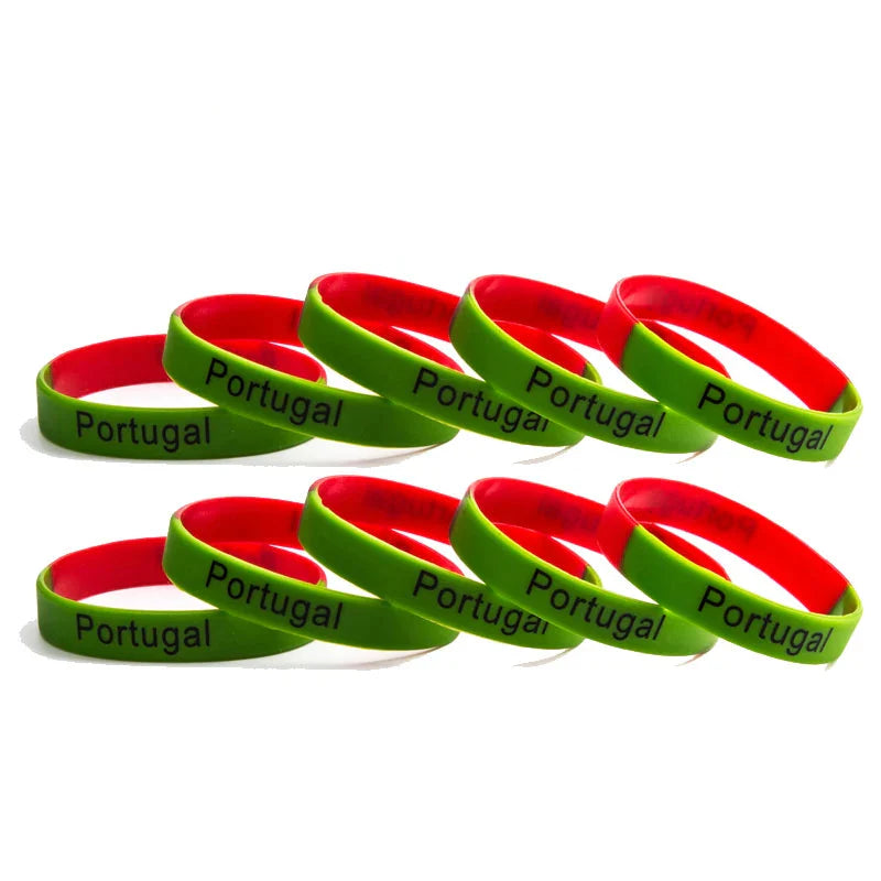 Bracelet en Silicone Drapeau foot-Fan2Foot