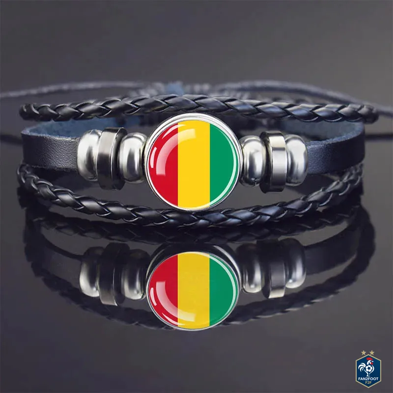 Bracelet en Cuir CAN 2025 foot-Fan2Foot