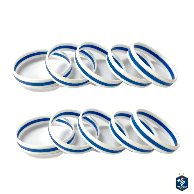 Bracelet en Silicone Drapeau foot-Fan2Foot
