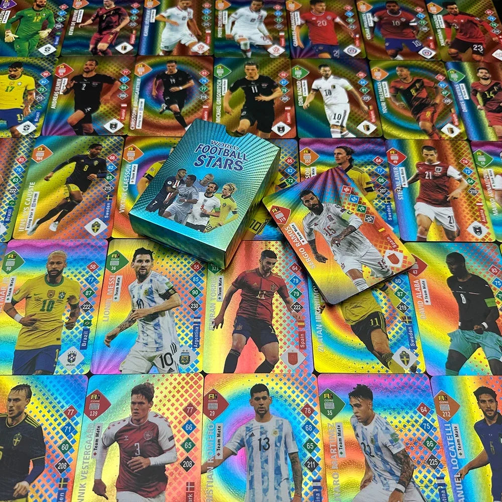 Carte Collector Football Star Or / Argent foot-Fan2Foot