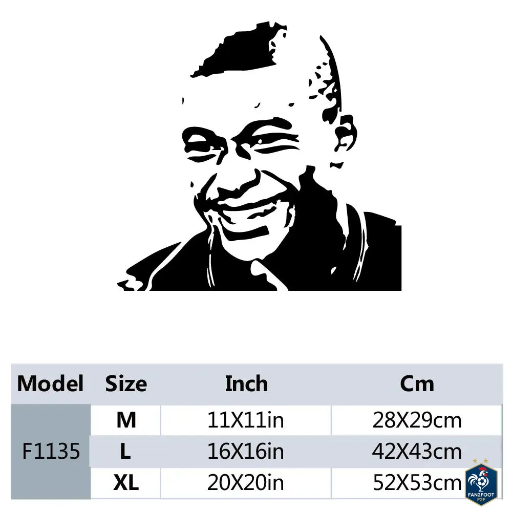 Sticker Mural Kylian Mbappé foot-Fan2Foot