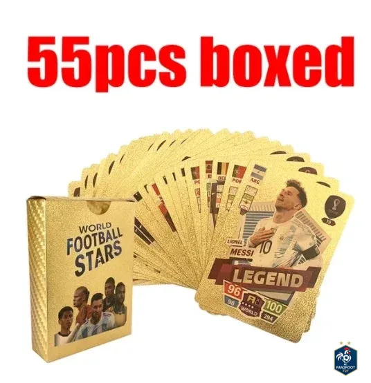 Carte Collector Football Star Or / Argent foot-Fan2Foot