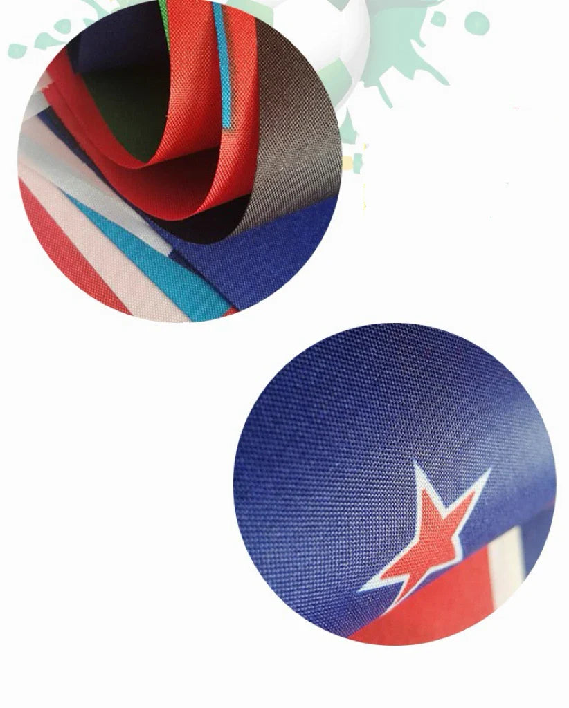 Guirlande de Drapeaux Nationaux foot-Fan2Foot