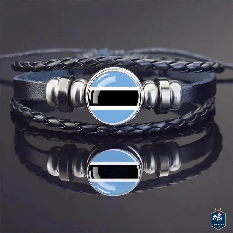 Bracelet en Cuir CAN 2025 foot-Fan2Foot
