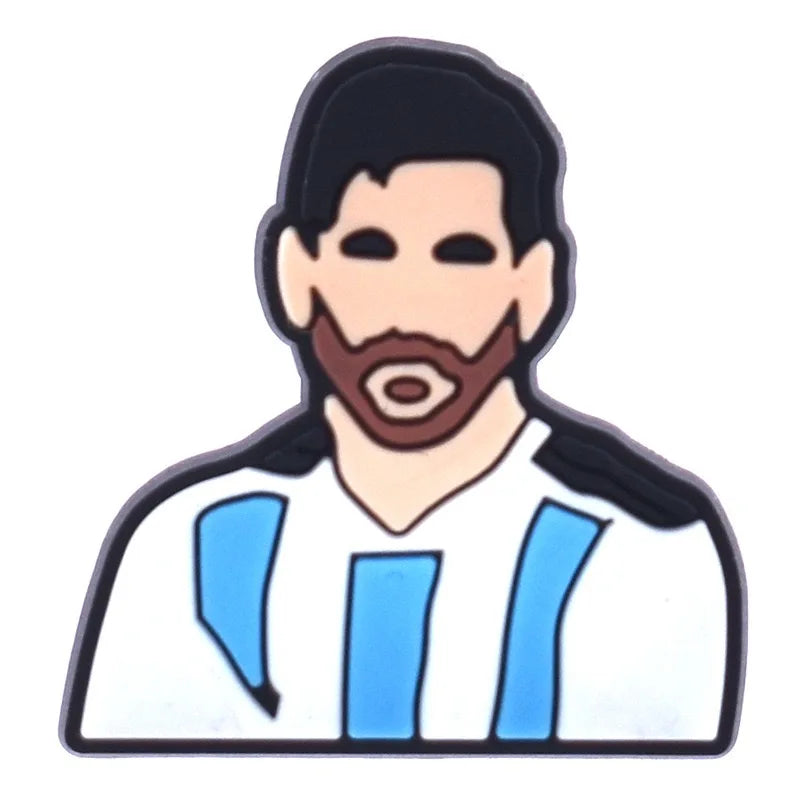 Charm Football pour Crocs Messi, Cristiano Ronaldo, Neymar foot-Fan2Foot