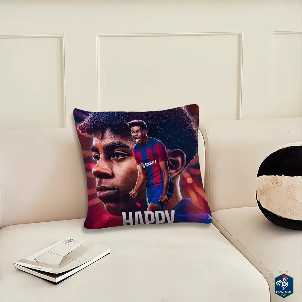 Housse de Coussin Lamine Yamal foot-Fan2Foot