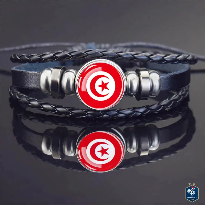 Bracelet en Cuir CAN 2025 foot-Fan2Foot