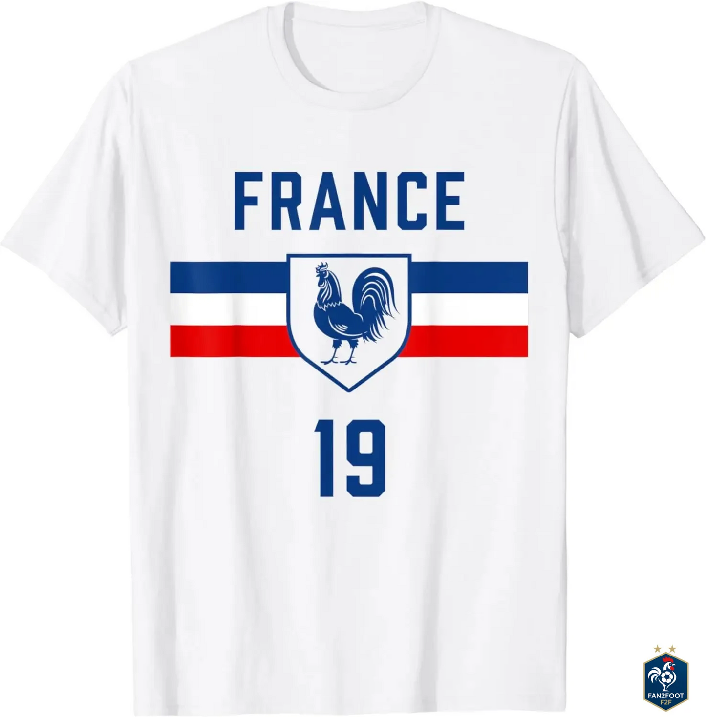T-Shirt Homme France foot-Fan2Foot