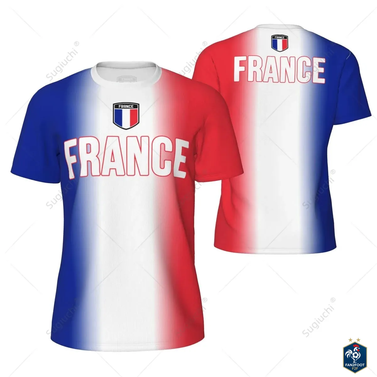 Maillot de Football Homme FRANCE foot-Fan2Foot